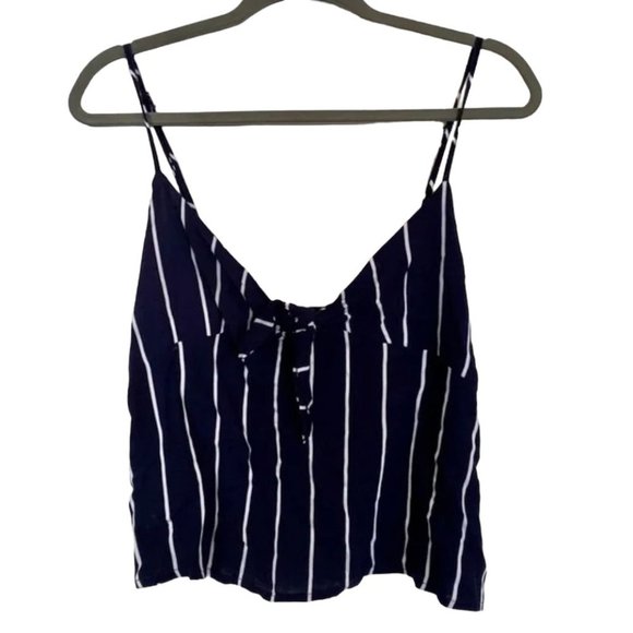 Kendall & Kylie Tops - Pacsun | Kendall & Kyle Blue and White Striped Cami Tank Top Size M